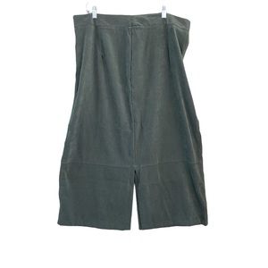 Jaclyn Smith Womens Gray Classic Plus Shaper Shapewear Shorts Size 20W